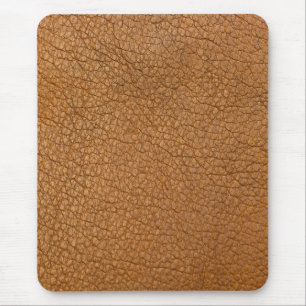fake leather look mouse mat