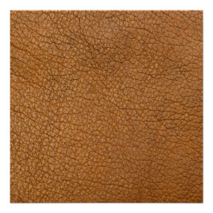 fake leather look poster