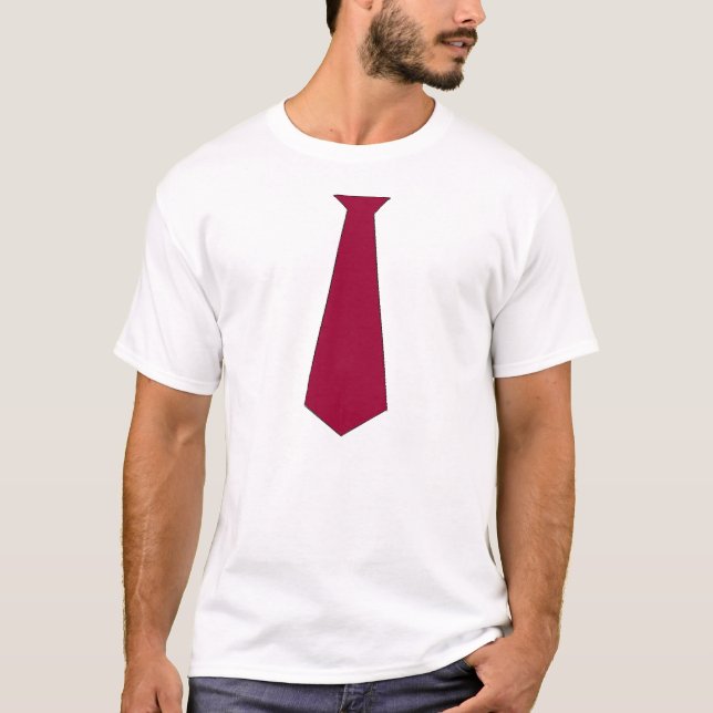 FAKE NECK TIE SHIRT (Front)