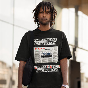 Fake News & Alternative Facts Am Apparel T-Shirt