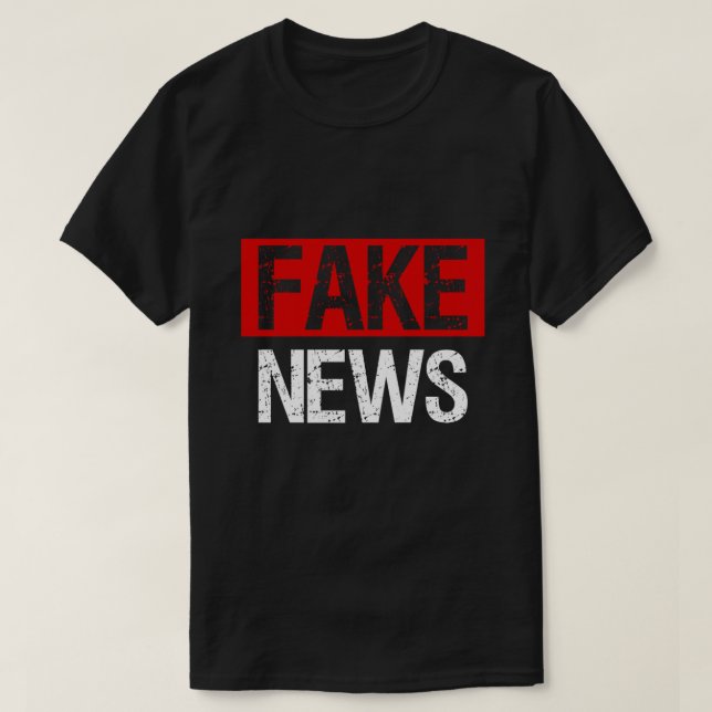 Fake News Costume T-Shirt (Design Front)