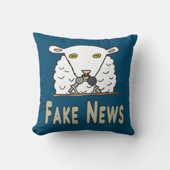 Fake News Cushion (Front)