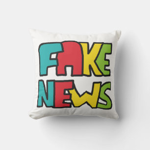 Fake News Cushion