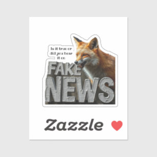 Fake News Fox Kamala Custom Funny Humour Media 