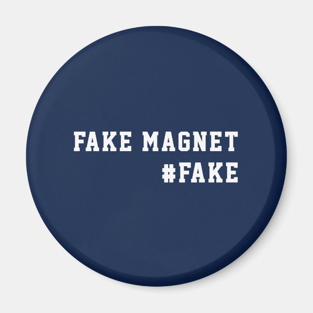 Fake News Humour Fake Magnet (Front)