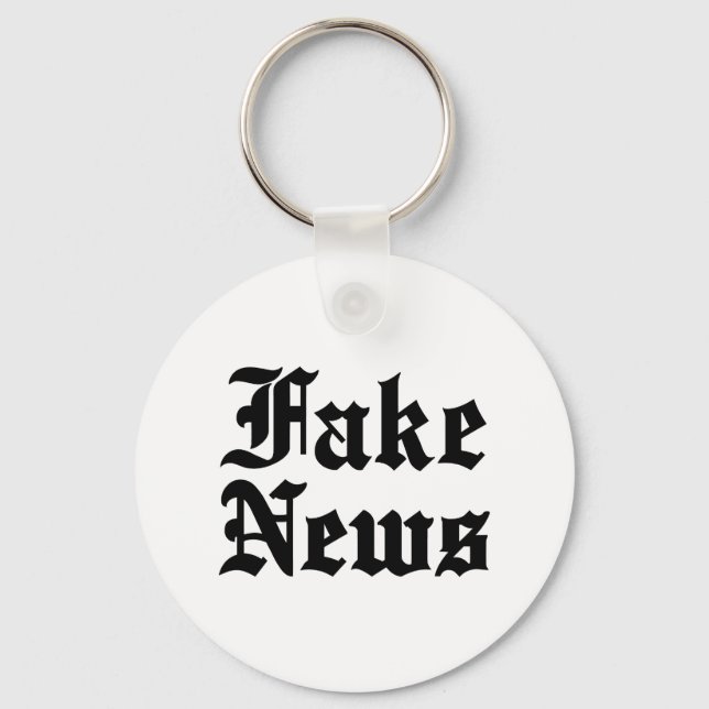 Fake News Key Ring (Front)