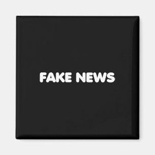 Fake News Media Politics Trump Supporter Republica Magnet