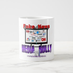 Fake News (Medial Bully) Large Coffee Mug
