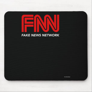 Fake News Network fakenews Funny Halloween Costume Mouse Mat