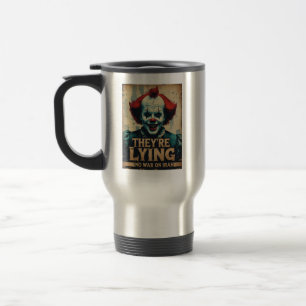 Fake News No War Iran Peace Steel Mug