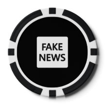 FAKE NEWS POKER CHIPS