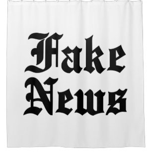 Fake News Shower Curtain