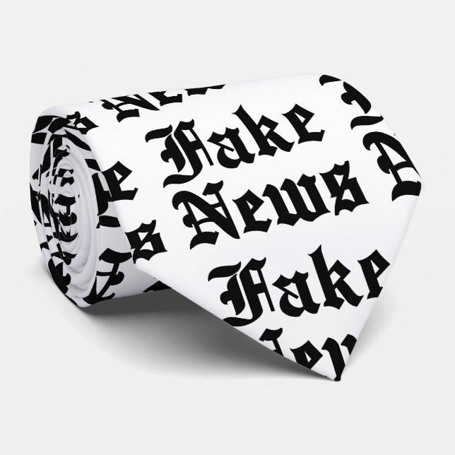 Fake News Tie (Rolled)