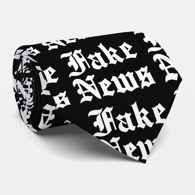 Fake News Tie (Rolled)