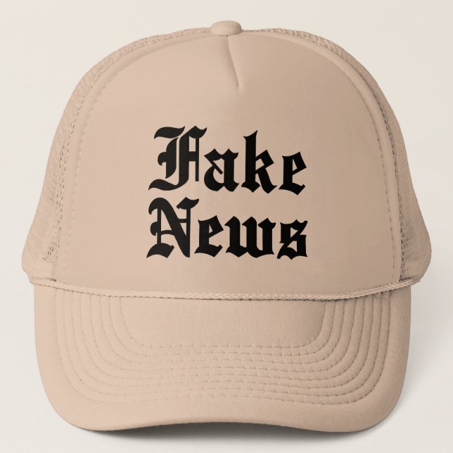 Fake News Trucker Hat (Front)