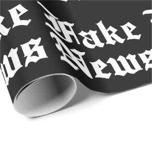 Fake News Wrapping Paper