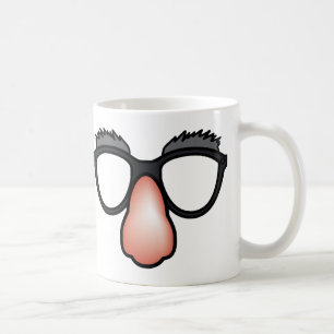 Fake Nose And Glasses Funny Mug