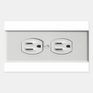 Fake Outlet Prank Sticker