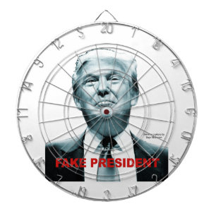 Fake President (Trump) Dartboard