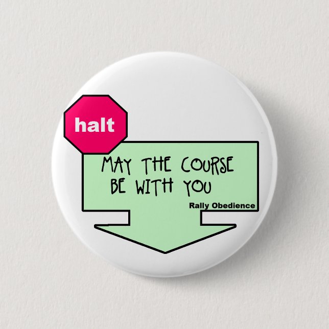 Fake Rally Sign 6 Cm Round Badge (Front)