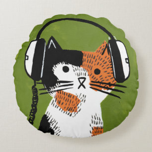 Fake Ralph Round Pillow