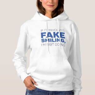 Fake Smiling Hoodie