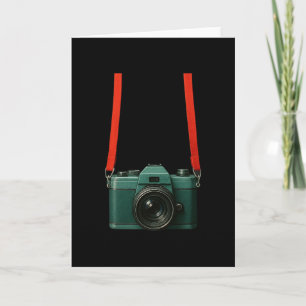 Fake Tourist Camera Holiday Photographer Vacation Card