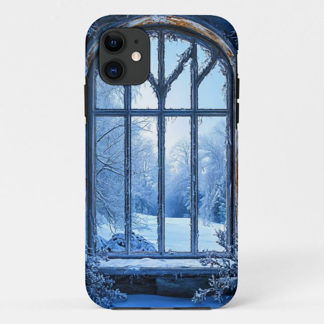 Fake window landscape Scenic View Illusion Case-Mate iPhone Case (Back)