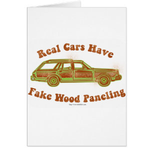 Fake Wood Panelling
