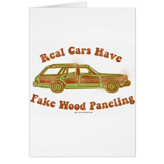 Fake Wood Panelling (Front)