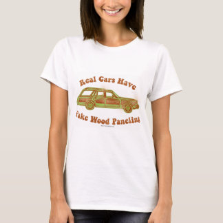 Fake Wood Panelling T-Shirt