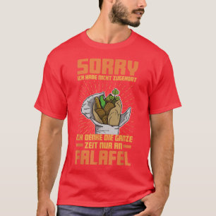 falafel beans arabic cuisine egypt vegan vacation2 T-Shirt