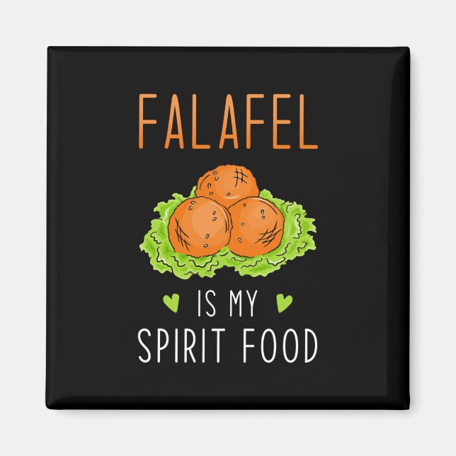 Falafel Spirit Food Magnet (Front)