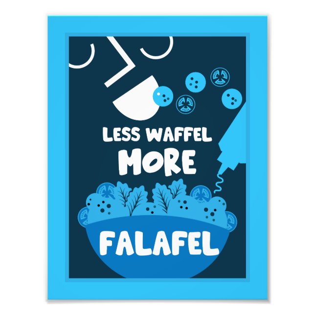 Falafel Street Food Photo Print (Front)