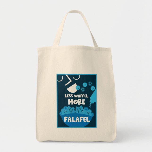 Falafel Street Food Tote Bag (Front)
