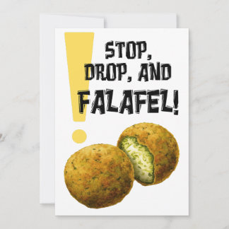 Falafel time is all the time! فلافل اكل عربي invitation