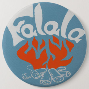 FaLaLa 6 Cm Round Badge