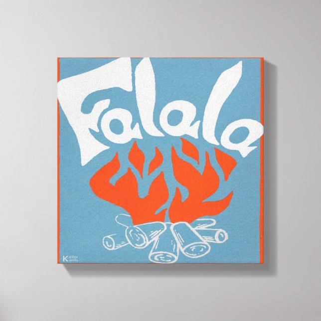 FaLaLa Canvas Print (Front)