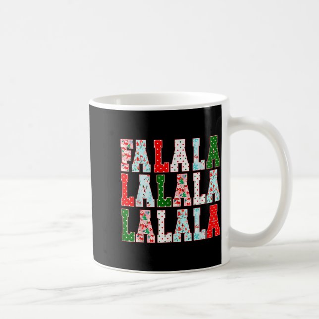 Falala Christmas Party Xmas Graphics Family Pajama Coffee Mug (Right)