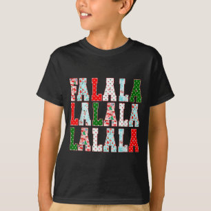 Falala Christmas Party Xmas Graphics Family Pajama T-Shirt