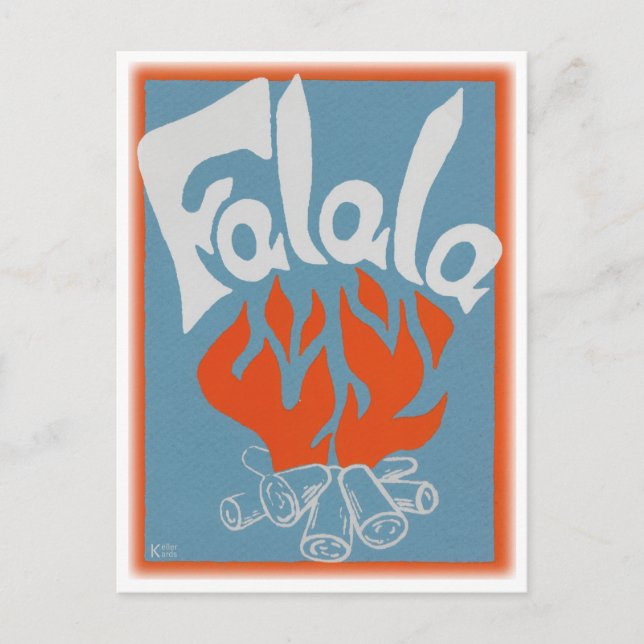 FaLaLa Postcard (Front)