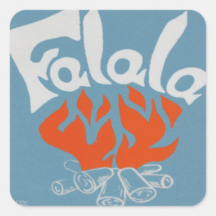 FaLaLa Square Sticker