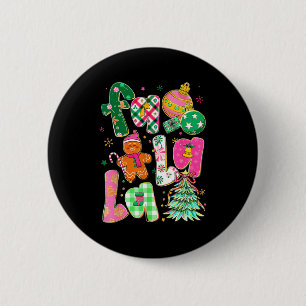 Falala Sublimation Gingerbread Preppy Christmas Co 6 Cm Round Badge