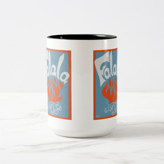 FaLaLa Two-Tone Coffee Mug (Center)