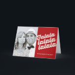 Falalalala Christmas Photo Holiday Greeting Card<br><div class="desc">Designed by fat*fa*tin. Easy to customise with your own text,  photo or image. For custom requests,  please contact fat*fa*tin directly. Custom charges apply.

www.zazzle.com/fat_fa_tin
www.zazzle.com/color_therapy
www.zazzle.com/fatfatin_blue_knot
www.zazzle.com/fatfatin_red_knot
www.zazzle.com/fatfatin_mini_me
www.zazzle.com/fatfatin_box
www.zazzle.com/fatfatin_design
www.zazzle.com/fatfatin_ink</div>