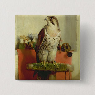 Falcon, 1837 15 cm square badge