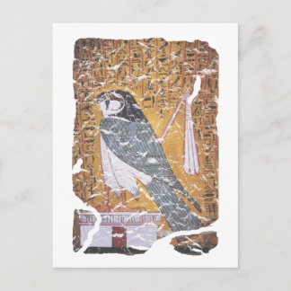 Falcon blk postcard