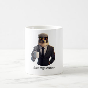 Falcon Businessman Loading Focus Coffee Mug