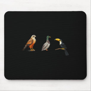 Falcon Duck Toucan Birds Subtle Anti Trump 1  Mouse Mat