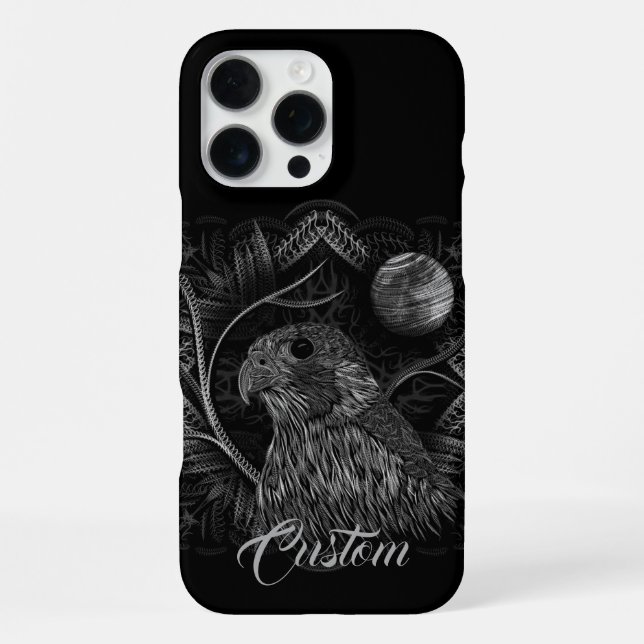 Falcon Full Moon iPhone Case (Back)